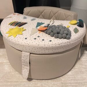 Like New Crate&Barrel Beige Kids Activity Center